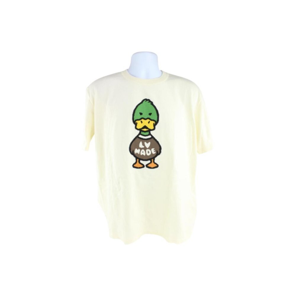 Louis Vuitton Men's L Virgil Abloh Nigo LV Made Intarsia Knit Duck Crewneck 1215